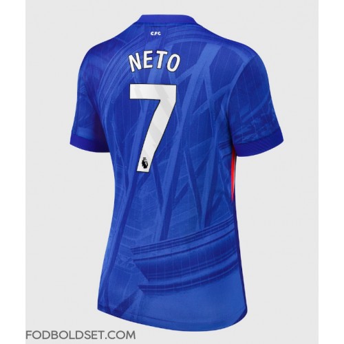 Chelsea Pedro Neto #7 Hjemmebanetrøje Dame 2025-26 Kortærmet